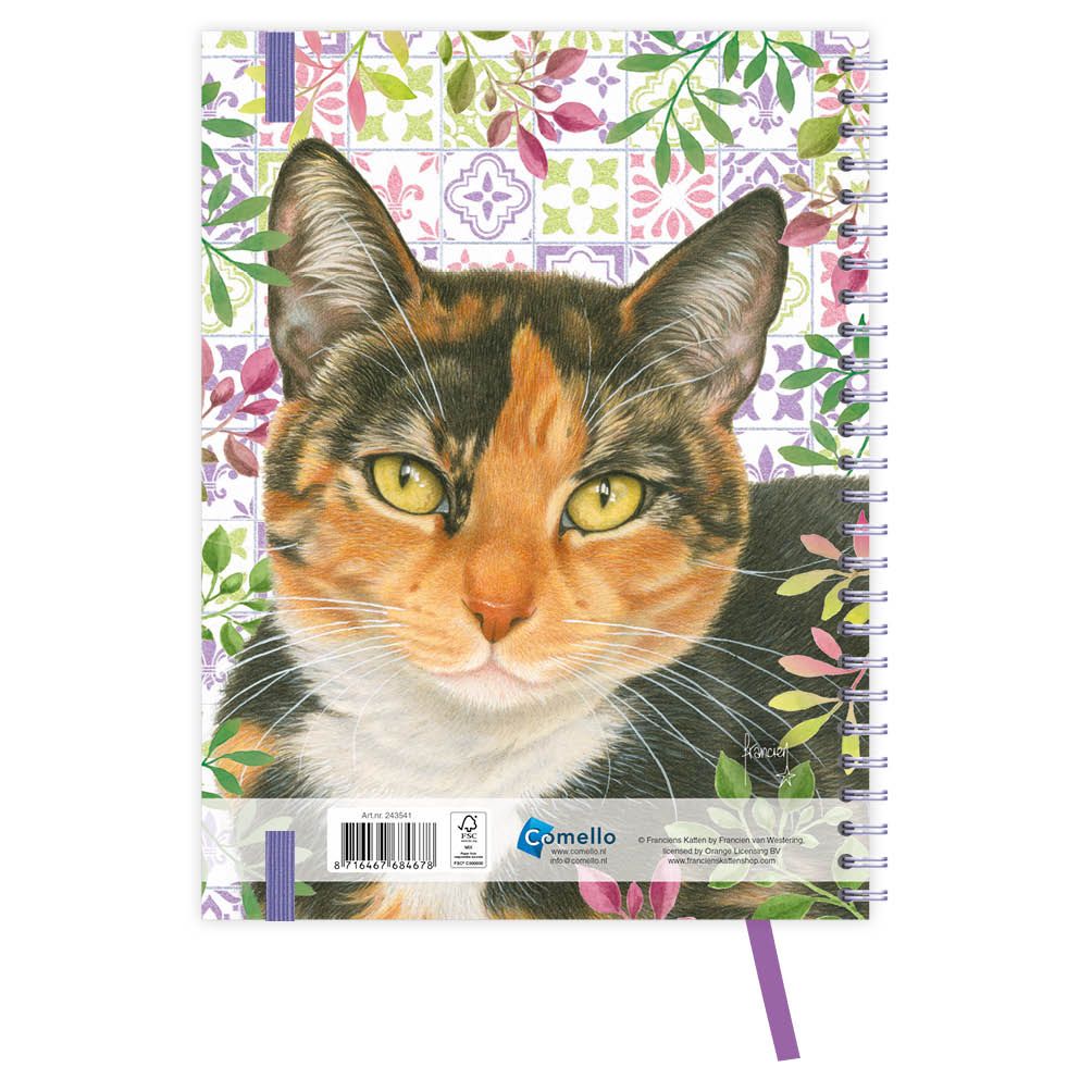 Franciens katten Bureau-agenda Laura (harde kaft) 2026