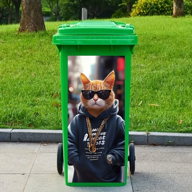 Container sticker rode kat “Cool Cat” | PRE-ORDER