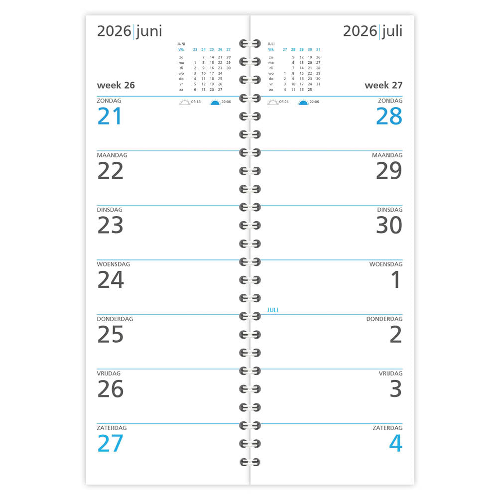 Franciens katten Weekplanner op schild Speeltijd 2026