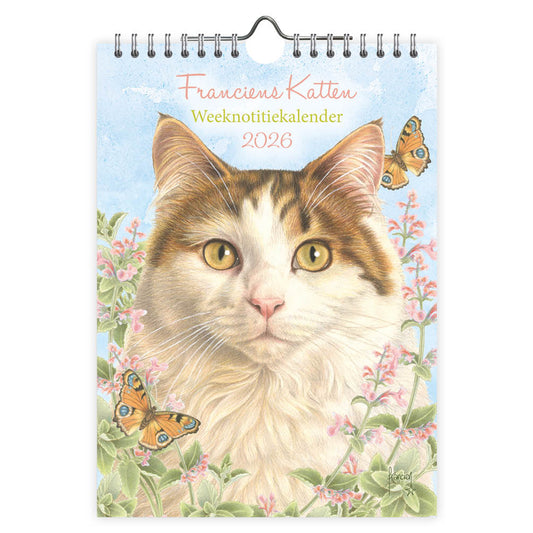 Franciens katten WEEKnotitiekalender Nacho 2026