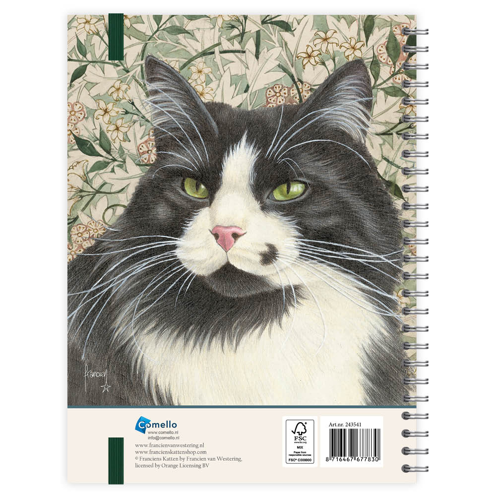 Franciens Katten Bureau-agenda 2024 (harde kaft) Mozes