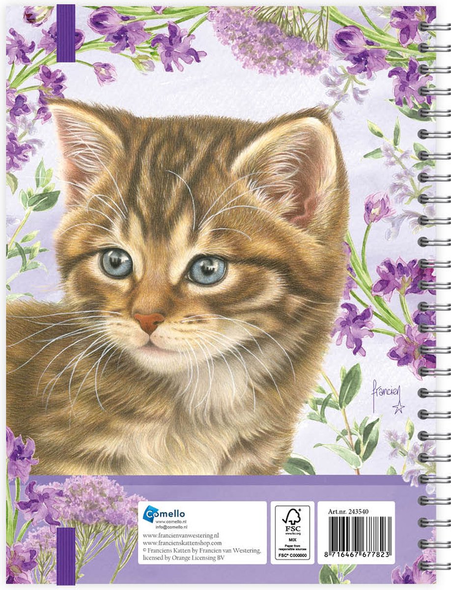 Franciens Katten Bureau-agenda 2024 (harde kaft) Wanda