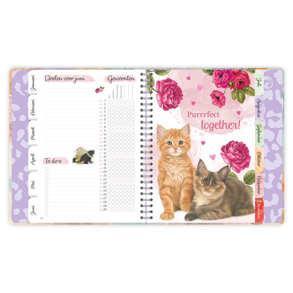 Franciens Katten Weekplanner 2024 Sam