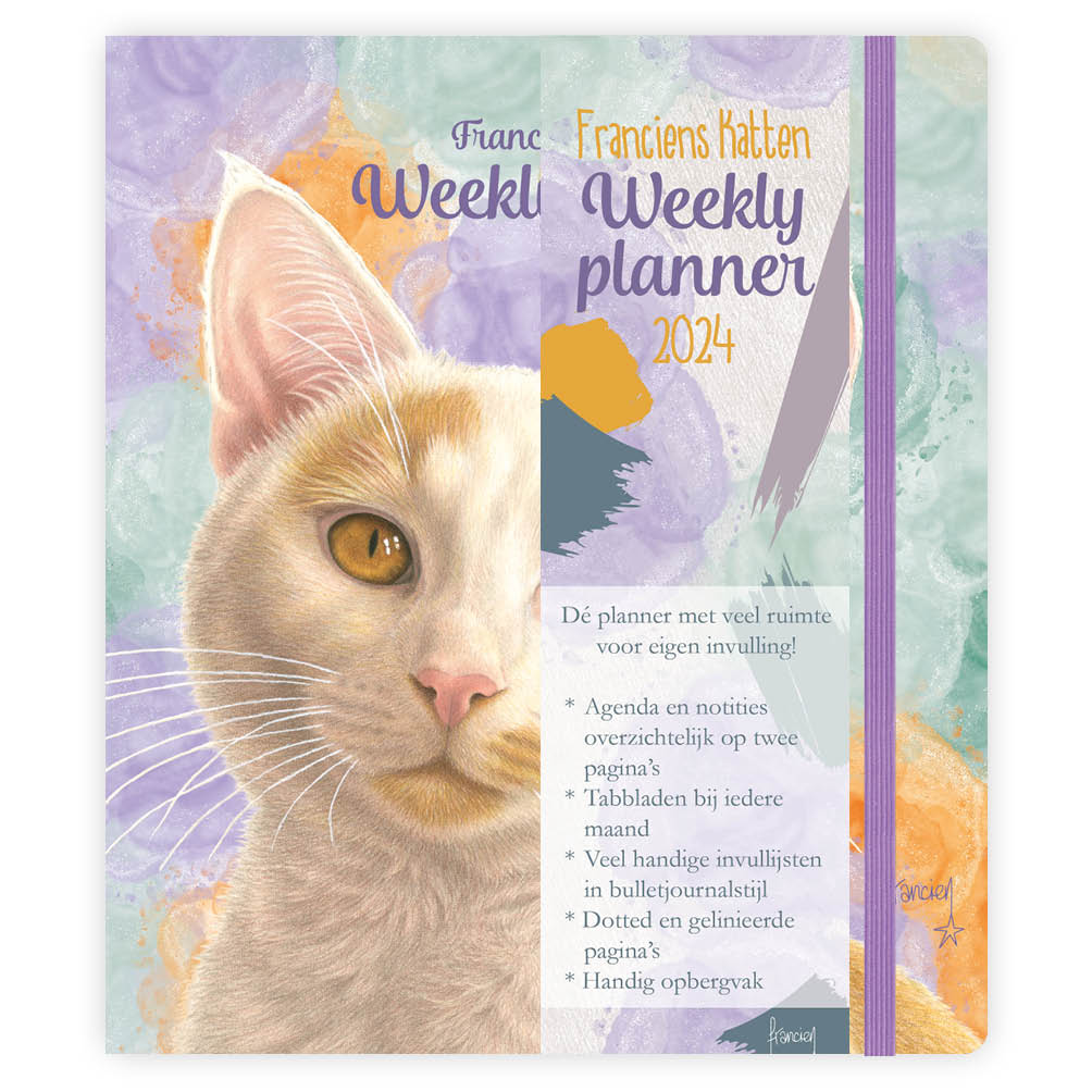 Franciens Katten Weekplanner 2024 Sam