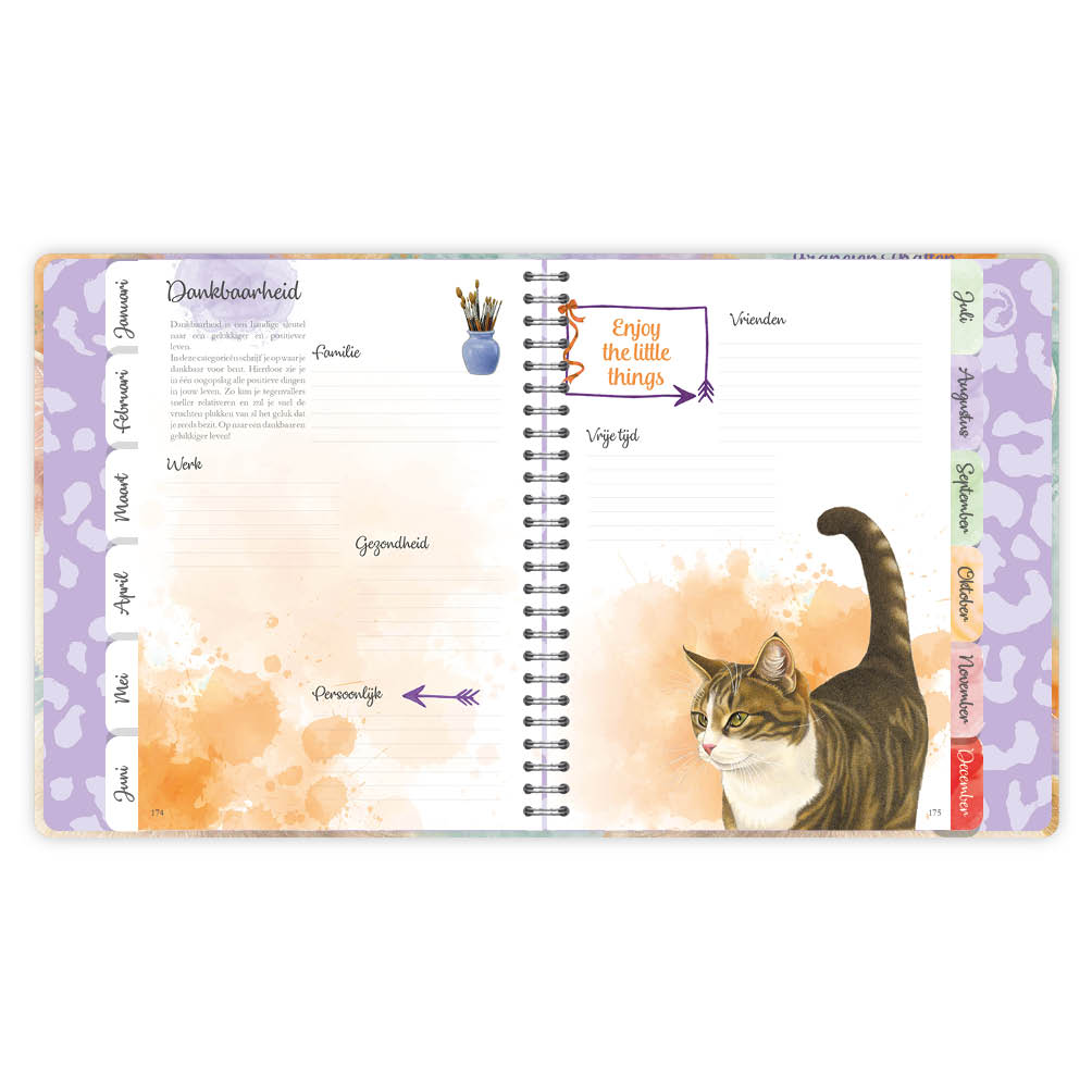 Franciens Katten Weekplanner 2024 Sam