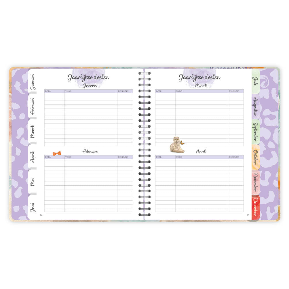 Franciens Katten Weekplanner 2024 Sam