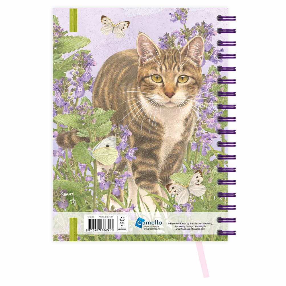 Franciens katten bureau-agenda (zachte kaft) Suus 2027