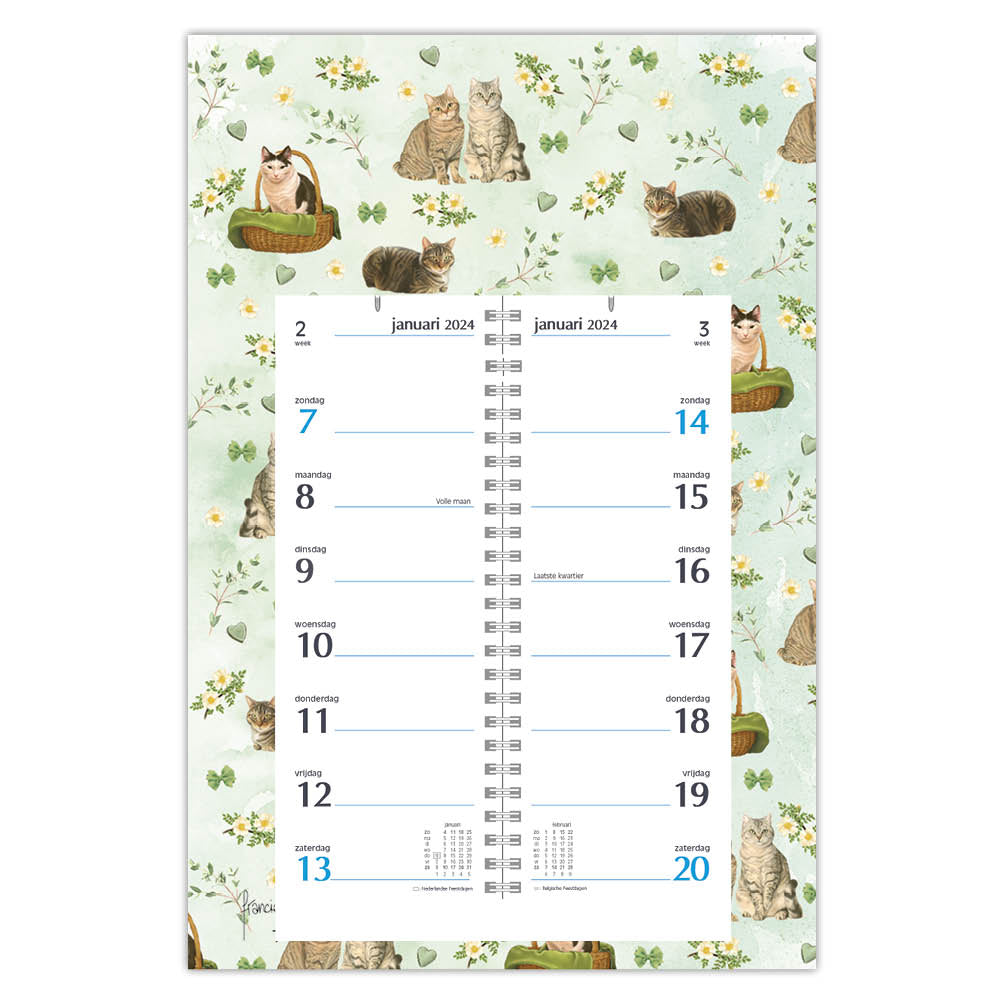 Franciens katten WEEKomleg 2024 op schild Lovely Green