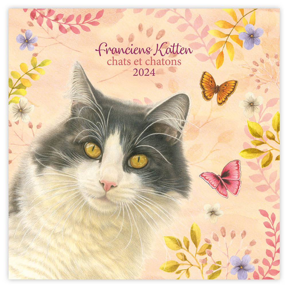 Franciens katten jaarkalender 2024