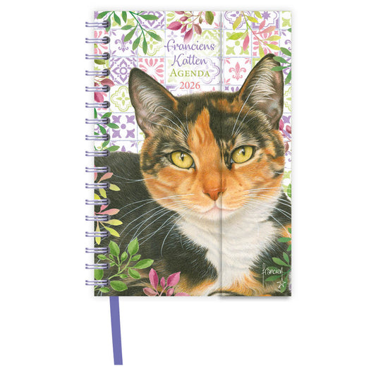 Franciens katten spiraalagenda (luxe) Laura 2026