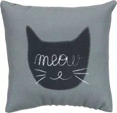 Catnip speelgoed kussentje “Meow”