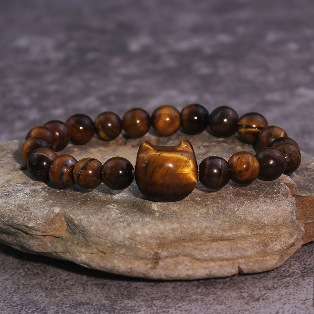 Kattenkop kralen armband - verschillende kleuren | PRE-ORDER