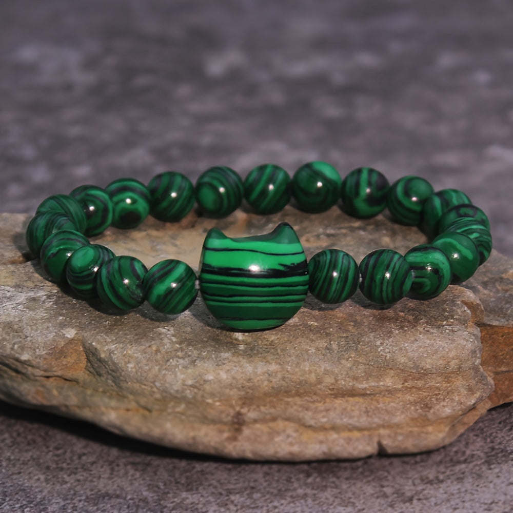 Kattenkop kralen armband - verschillende kleuren | PRE-ORDER