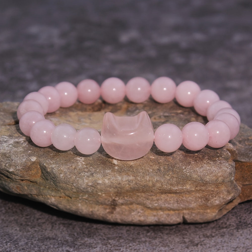 Kattenkop kralen armband - verschillende kleuren | PRE-ORDER