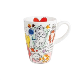 Katten mok XL Blond Amsterdam "Cat Lover"
