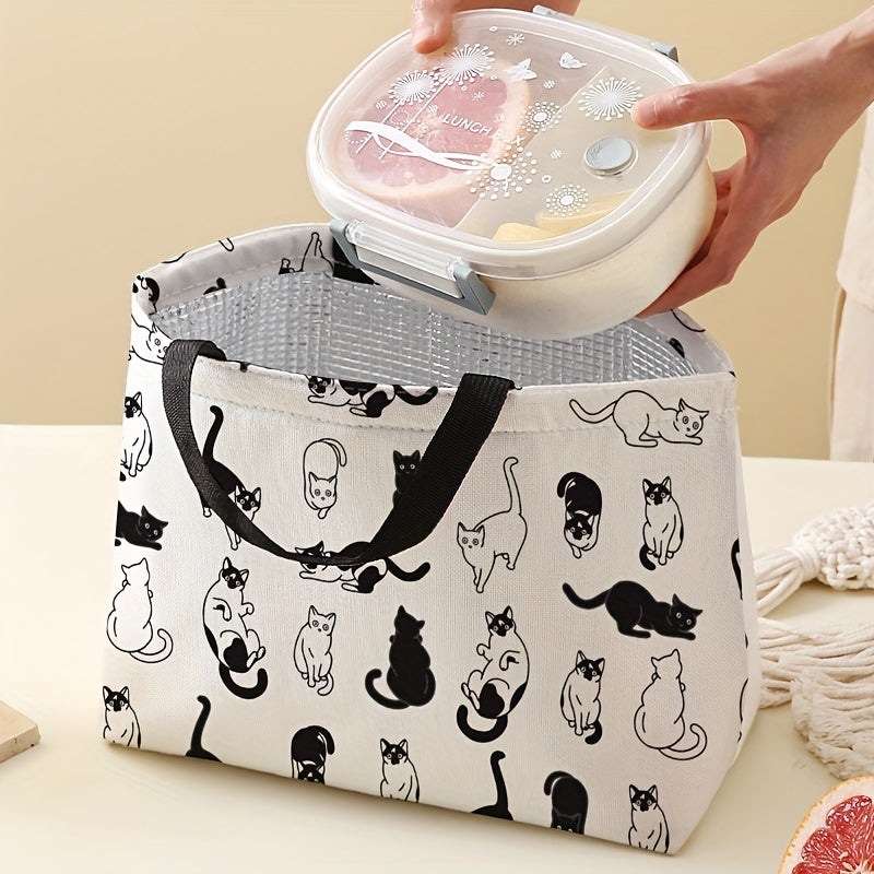 Koeltas / lunchtas zwart-witte katten | PRE-ORDER