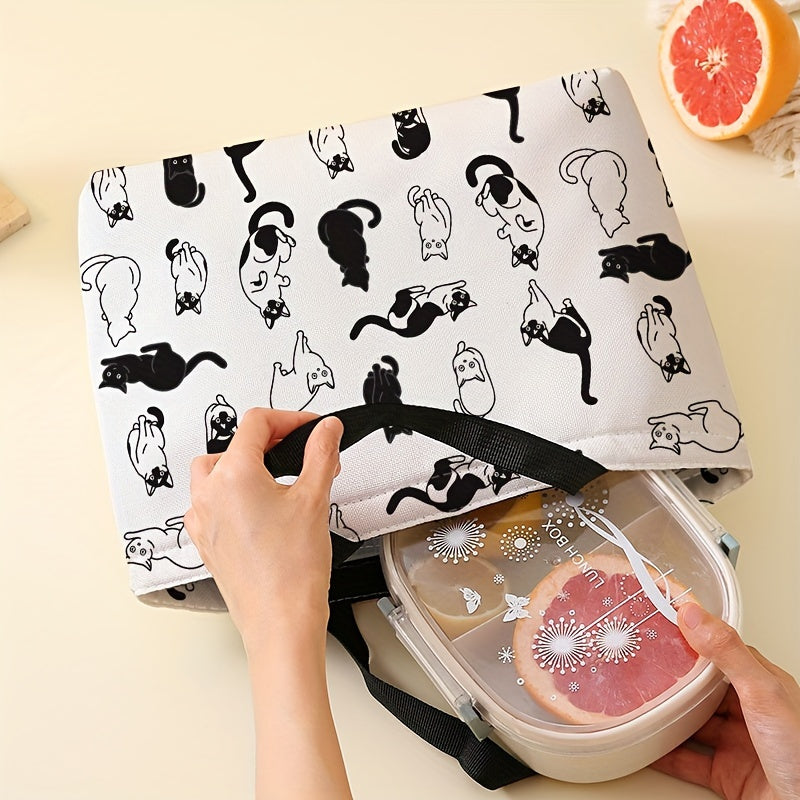 Koeltas / lunchtas zwart-witte katten | PRE-ORDER