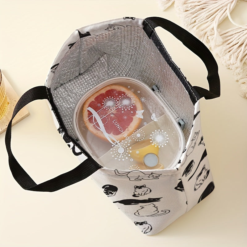 Koeltas / lunchtas zwart-witte katten | PRE-ORDER