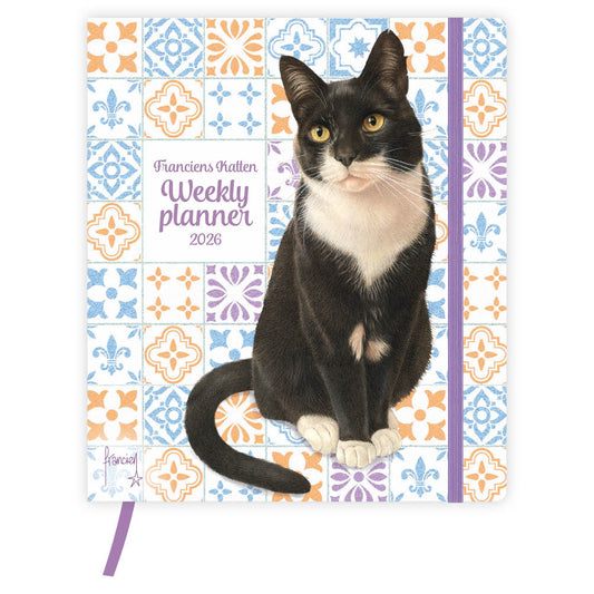 Franciens katten Weekplanner Frits 2026