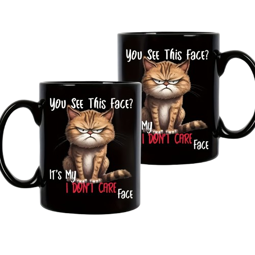 Mok kat zwart – You see this face?