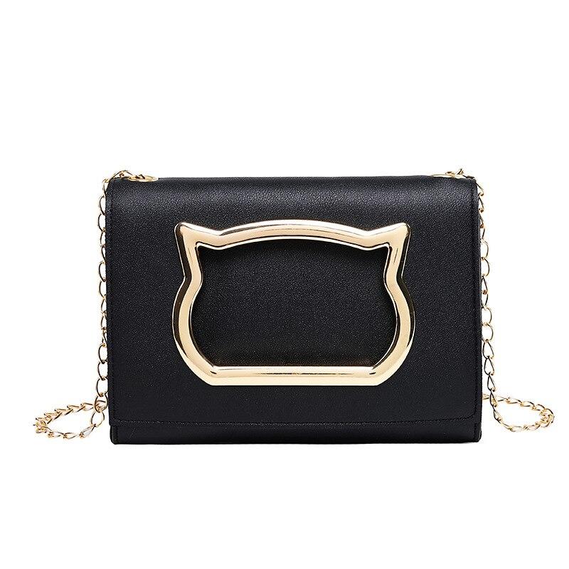 Katten Schoudertas / Clutch "Charmy" | Zwart
