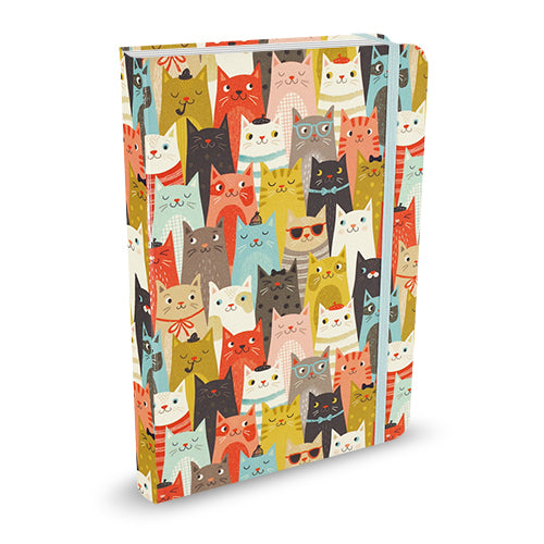 Katten notitieboekje "lots of cats"