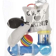 Kattenspeeltjes blauw 8 stuks
