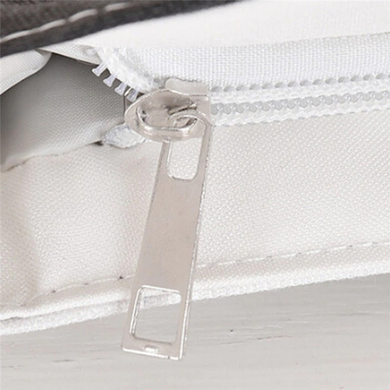 Katten strandtas / shopper | Wit