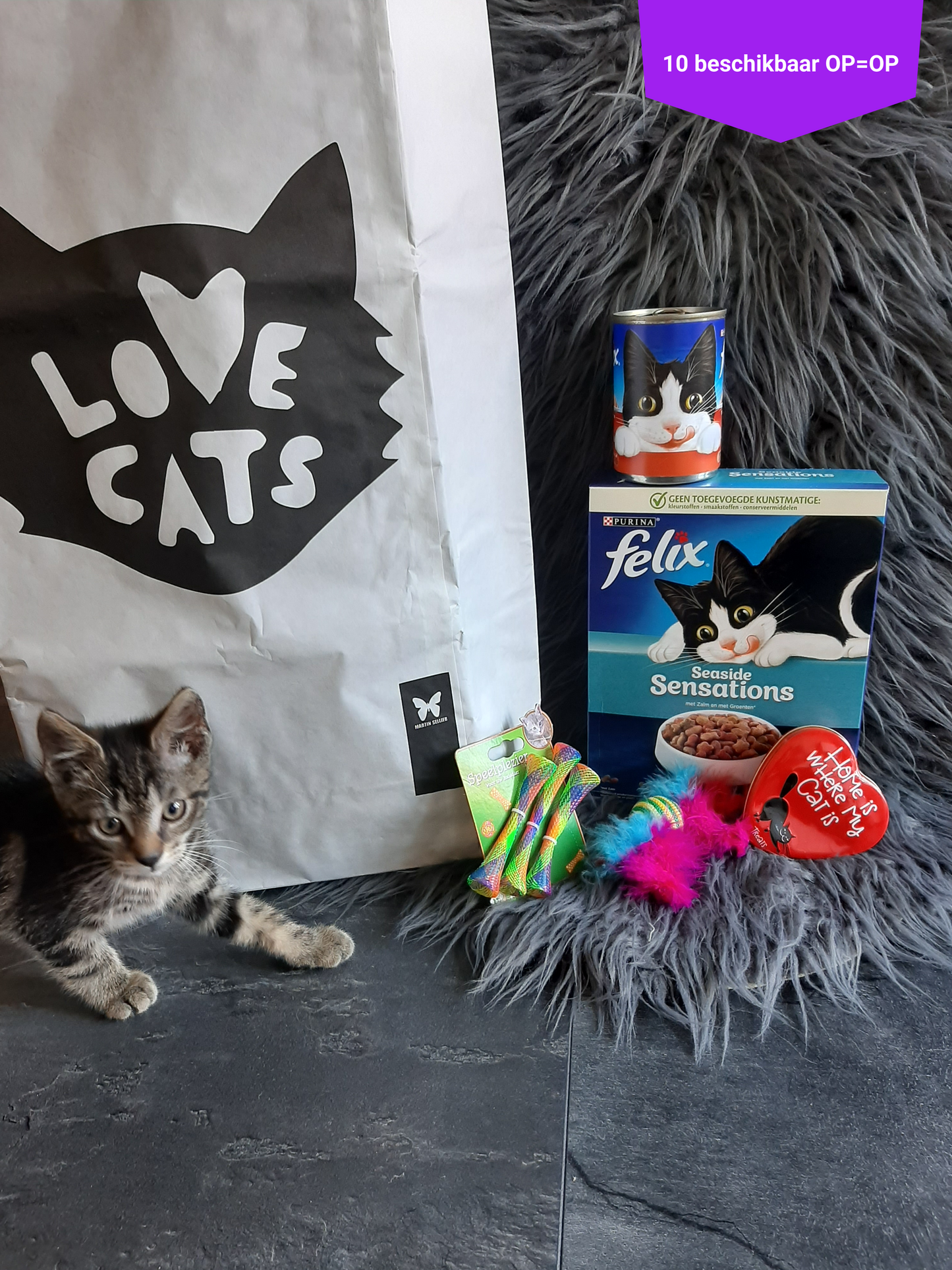 KATTEN VERWEN PAKKET 😻 | GROOT