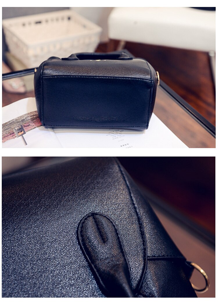 The Happy Cat Shop | Katten schoudertas / handtas | Zwart 😻