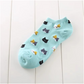 Katten sneaker sokken 5 paar “Kattenkoppen”