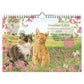 FamilieWEEKnotitiekalender Franciens katten oblong 2026