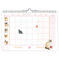 FamilieWEEKnotitiekalender Franciens katten oblong 2025