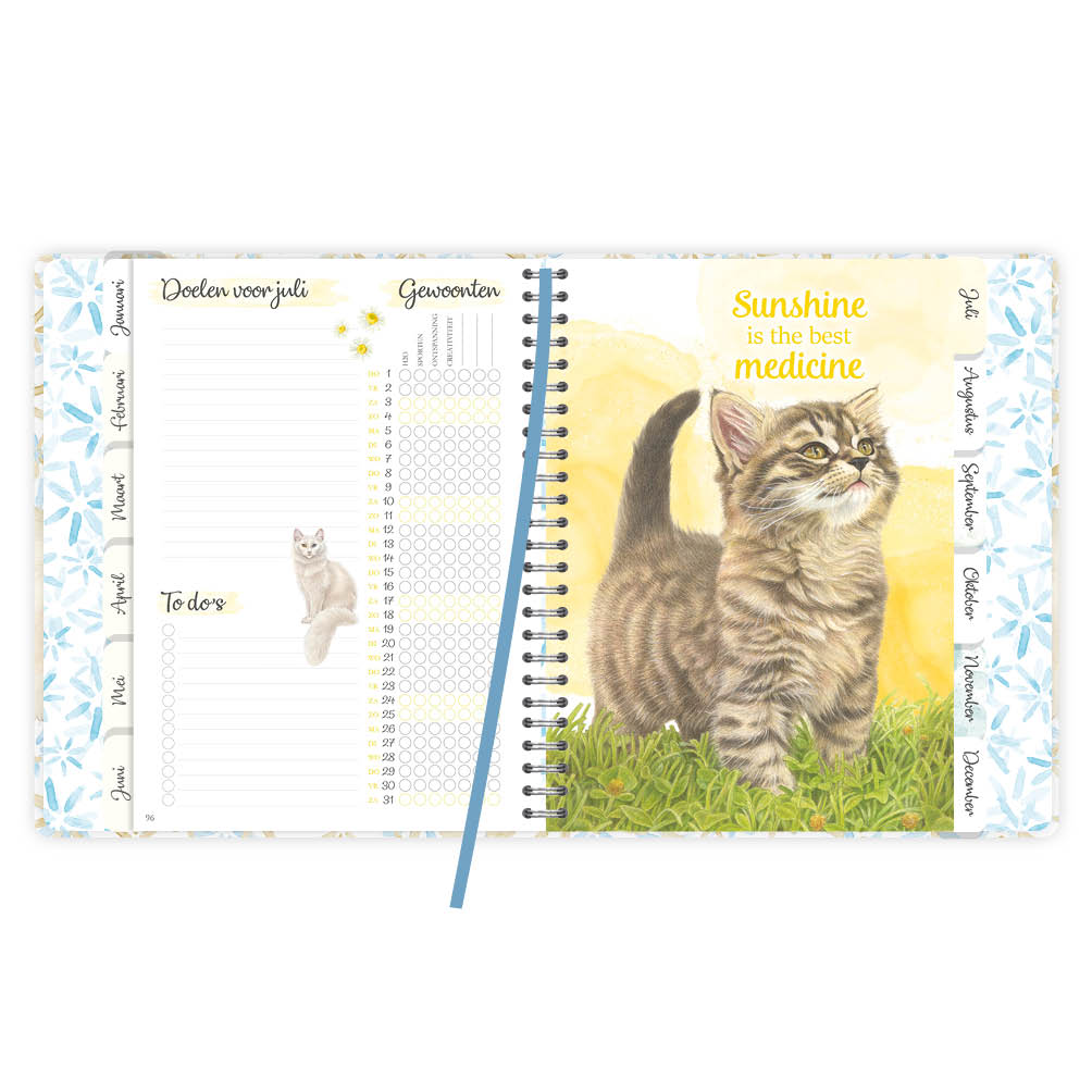 Franciens katten Weekplanner Lizzy 2027