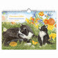 Franciens katten familieWEEKnotitiekalender oblong 2027