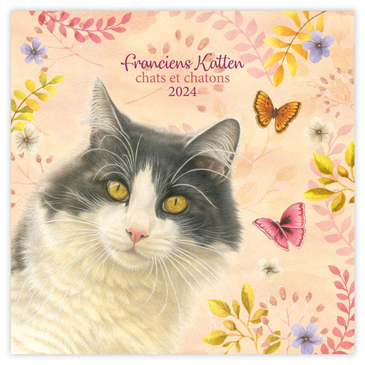 Franciens katten jaarkalender 2024
