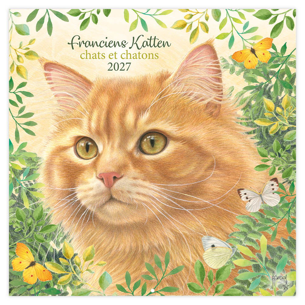 Franciens katten kalender 2027