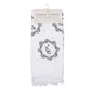 Keukendoek / handdoek katten in bloemen cirkel