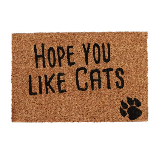 Kat deurmat kokos  “Hope You Like Cats”