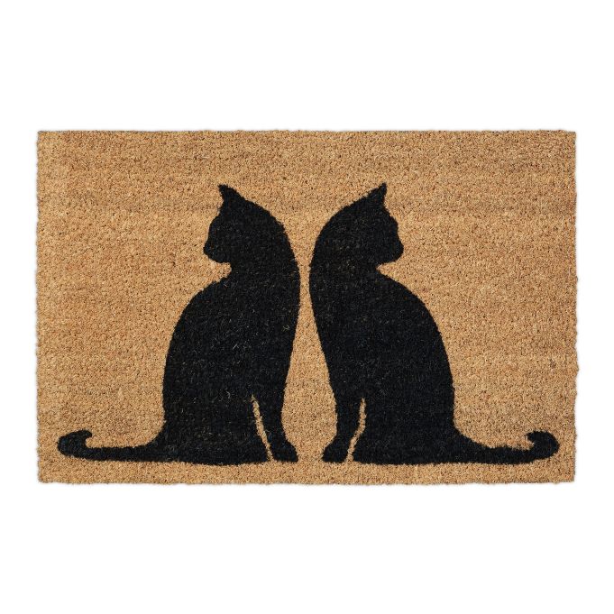 Katten deurmat kokos “Cat Duo”