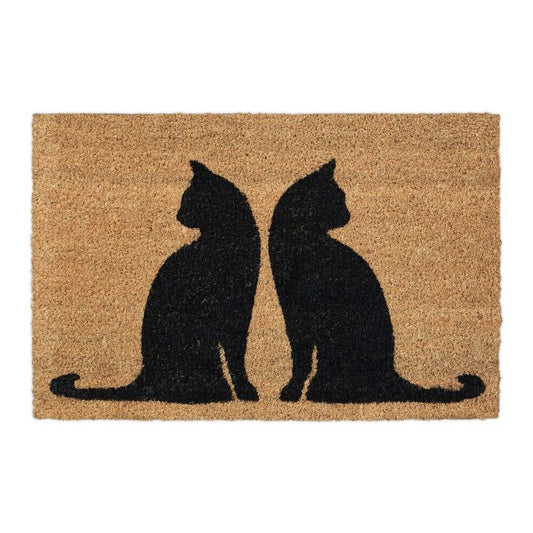 Katten deurmat kokos “Cat Duo”