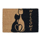 Katten deurmat kokos "Lovely Cats"