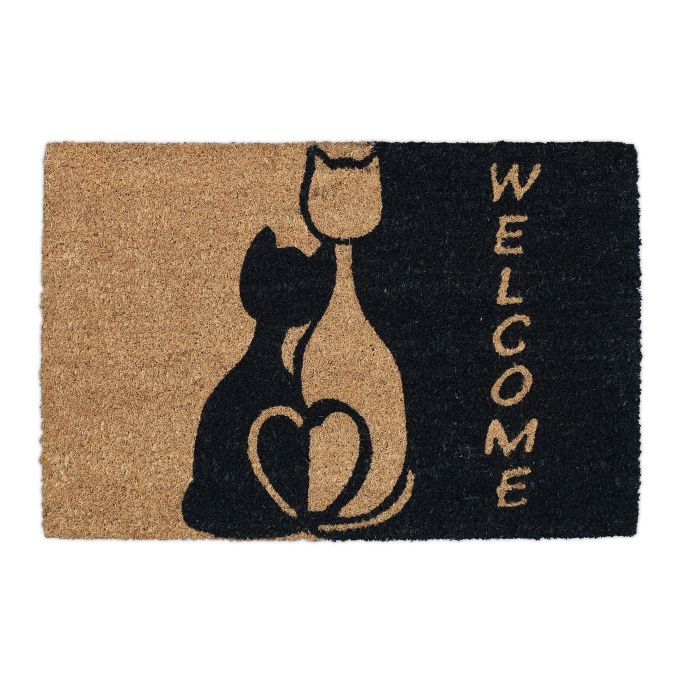 Katten deurmat kokos "Lovely Cats"