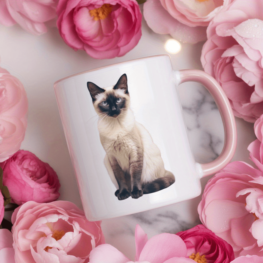 Kattenmok Siamese kat