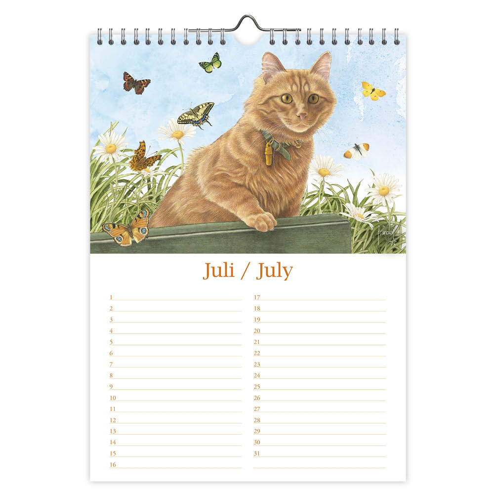 Katten weekkalender 2026