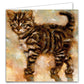 Katten kaarten 8 stuks met enveloppen "Kitten"