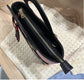 Katten handtas schoudertas roze “Black Beauty”