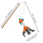 Kong kattenhengel – Vis met catnip en veren