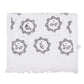 Keukendoek / handdoek katten in bloemen cirkel