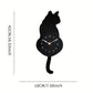 Klok_stil_zwarte_kat_met_bewegende_staart